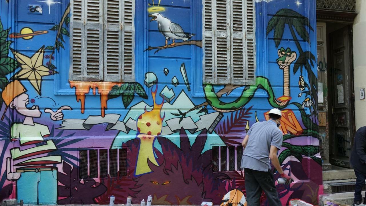 Quartier Des Createurs "La Plaine Cours Julien" Chambre Privee Dans Appartement Menage Frequent Des Parties Commune マルセイユ エクステリア 写真